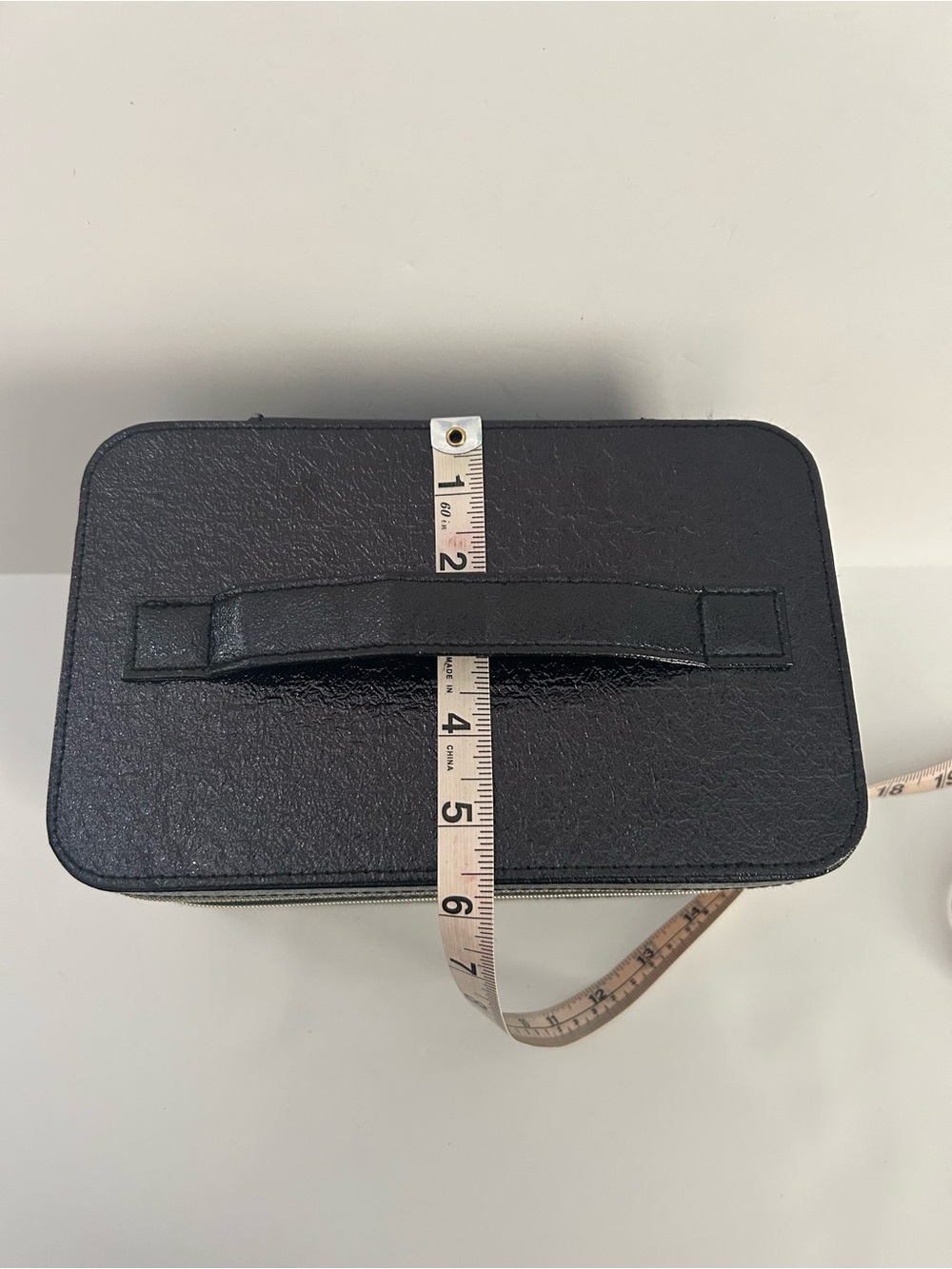 Lancome Black Two-Tier Train Case with Handle - Picture 7 of 8